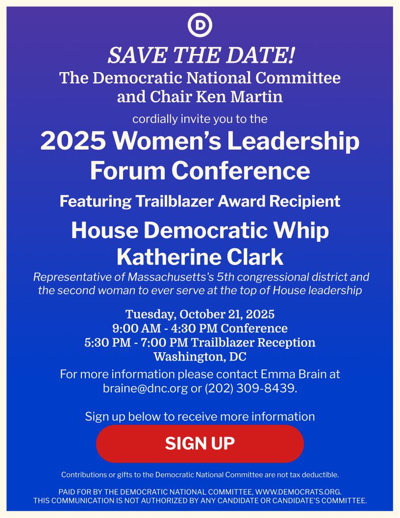 WLF conference flier